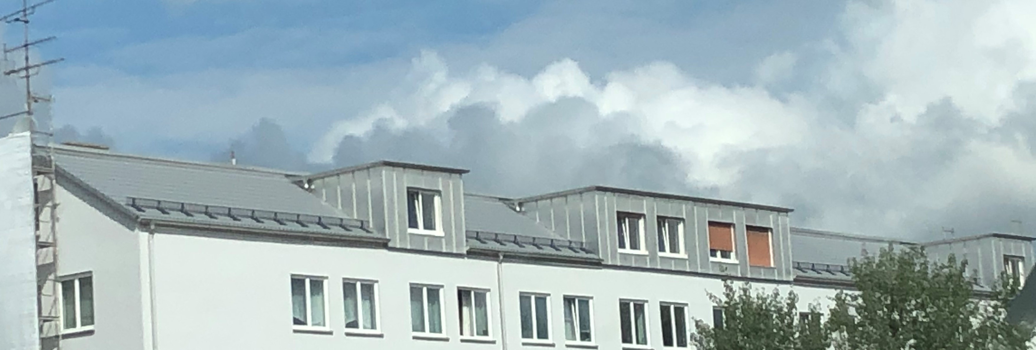Instandgesetzte Dachfläche nach der Reparatur